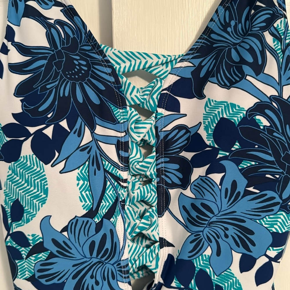 Blue Rod Beattie one piece swimsuit - Picture 2 of 6
